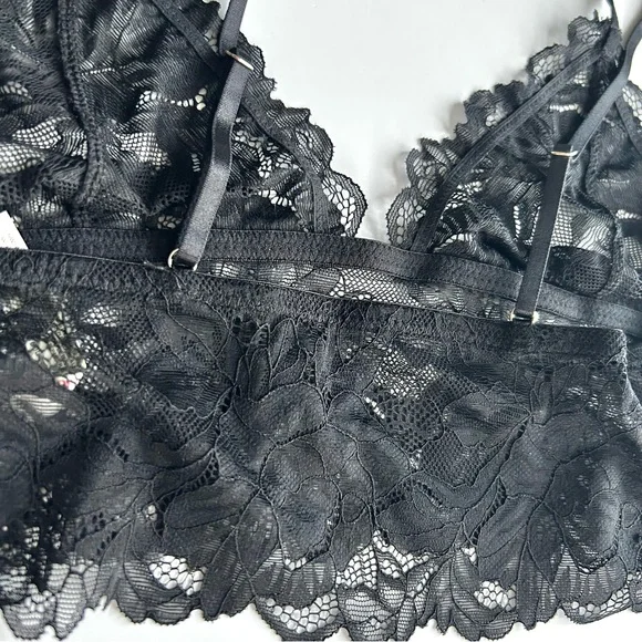 🍒Free People Intimately Everyday Longline Bralette. Black. XS - Picture 12 of 13